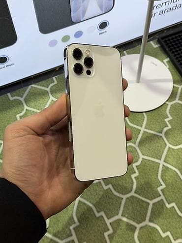 iphone xs max ucuz: IPhone 12 Pro, 128 GB, Ağ, Face ID — 2