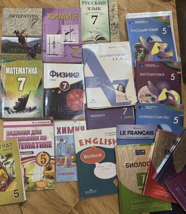 Kitablar 
her biri 4 azn