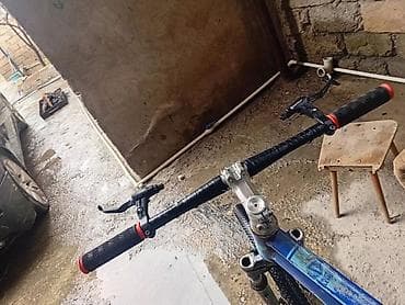 Velosiped sükanı – düz (flat bar) tip. - Material: alüminium alaşımı