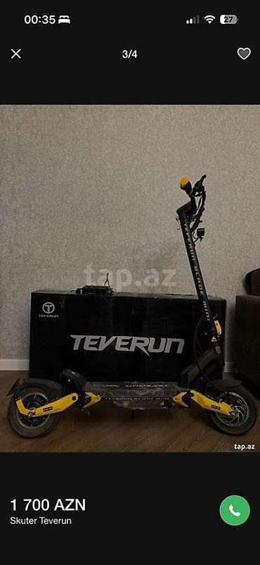 mini disk: İşlənmiş Elektrik samokat 10", > 1000 Vt, > 45 km/s, Ünvandan götürmə, Pulsuz çatdırılma, Rayonlara çatdırılma — 1