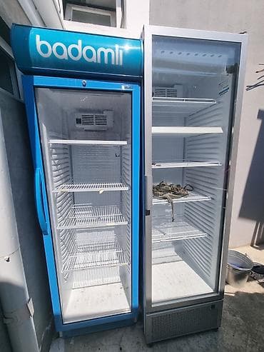 Biznes üçün avadanlıq: Mağaza və kafe üçün vitrin tipli soyuducu şkaflar. Cüt 550azn — 1