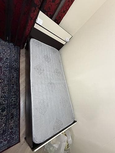 tek adamliq carpayilar: Təknəfərlik çarpayı, Bazalı, Matras ilə, Siyirməsiz — 2