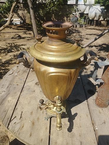 İşlənmiş Od Samovar, 5 l, Ünvandan götürmə — 2