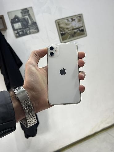 apple iphone 11: IPhone 11, 128 GB, Ağ, Face ID — 3