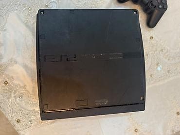dvd disk: Sony PlayStation 3 Slim oyun konsolu Heç bir problemi yoxdur içində 4 — 1