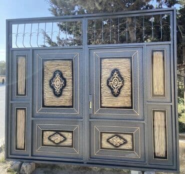 kohnə darvazalar: Salam Darvaza Yenidir Eni-3 Hündürlük-2.60.Çerçive-8lik Şveller,Profil — 2