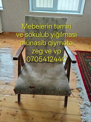 mebel temiri: Mebellərin təmiri, bərpası — 1