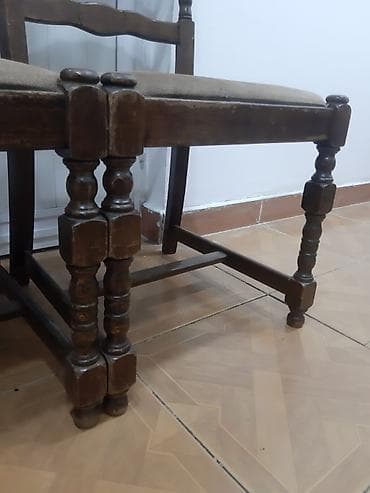 kəndir: Mətbəx üçün, Qatlanmayan, Stul — 3