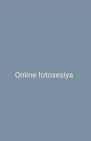 Online fotosessiya xidməti - isteyinze uygun fotosesiya edirik geyimi