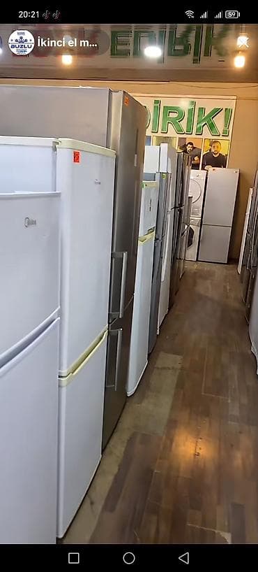 soyuducu ev: 2 qapılı Midea Soyuducu Satılır, rəng - Ağ — 1