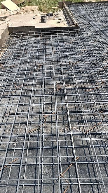 meftil: Dəmir-beton döşəmə üçün armatur karkası – peşəkar montajvə styaşka — 2