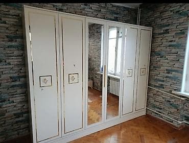 Ev üçün mebel: Yeni, 6 qapı, Güzgülü, Açılan, Düz dolab — 2