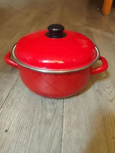 Tava-qazan: Qazan, rəng - Qara, Alüminium — 4