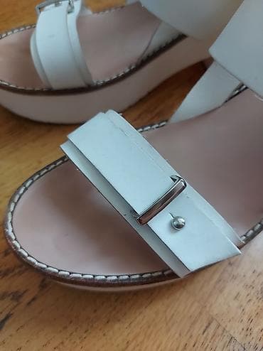 ayaqqab: Ölçü: 39, rəng - Bej, İşlənmiş — 4