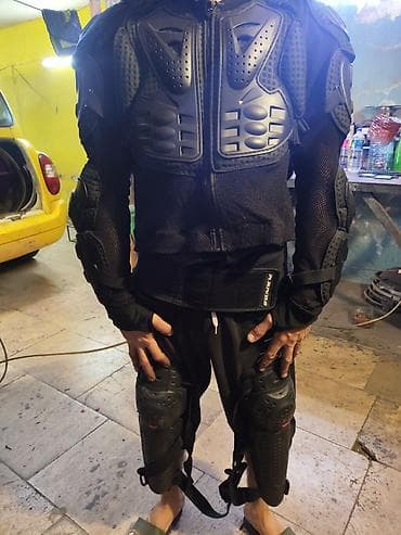 kask motor: Motosiklet üçün tam qoruyucu dəst - Üst hissə: mesh parça üzərində — 2