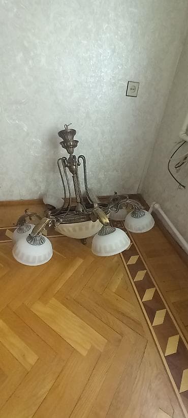 Digər ev dekoru: Çılçıraq, 6 lampa, Metal — 1