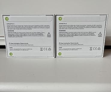 sabvufer qutusu: Məhsul: Apple AirPods Pro (qutulu) AirPods Pro 3 Keyfiyyət — 2