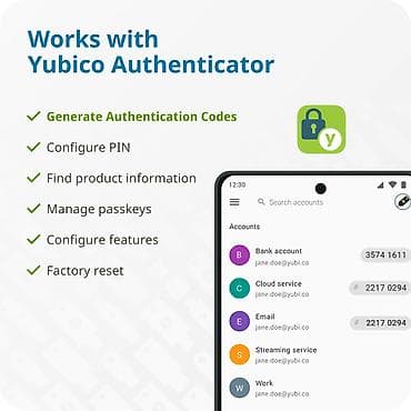 YubiKey 5C NFC təhlükəsizlik açarı Rəqəmsal hesablarınızı ən yüksək — 4