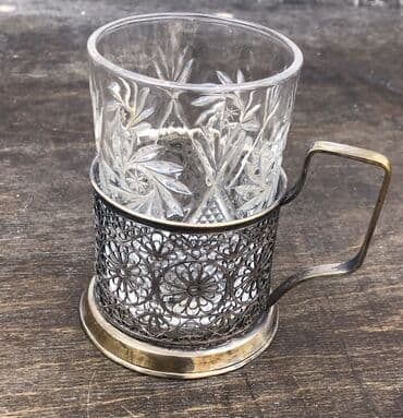 quzu qab: Stəkanlar, rəng - Boz, 2 ədədli dəst, Rusiya — 4