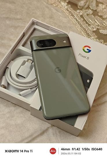 iphone 11 irsad telecom: Google Pixel 8, 128 GB, rəng - Boz, Zəmanət, Düyməli, Sensor — 7