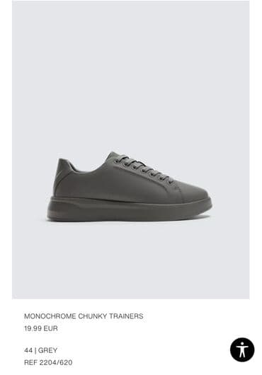 Lexus: Rəng: Boz (Grey) Ölçü: 44 Qiymət etiketində: 19.99 EUR Yenidi, ZARA — 4