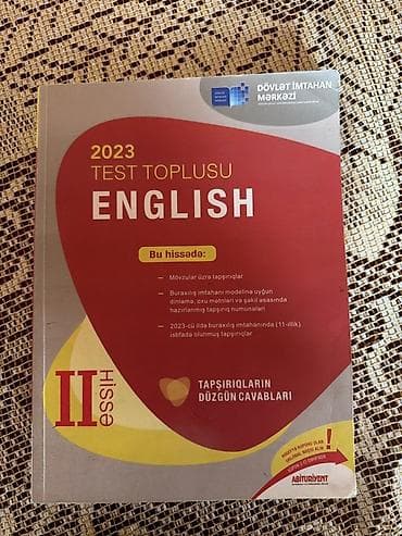 gùldan: Azərbaycan dili Testlər 11-ci sinif, Gülnarə Ümüdova, DİM, 1-ci hissə, 2023 il — 3