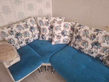 mətbəx ucun divanlar: Künc divan — 4