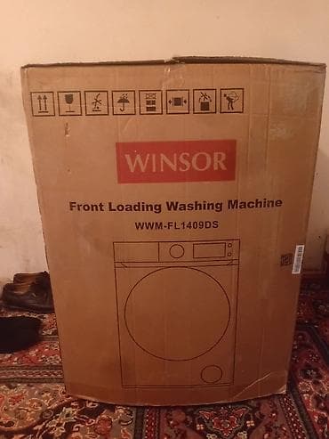 delfin masaj aparati: Winsor Front Loading Washing Machine – model WWM‑FL1409DS - Ön — 2
