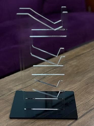 3 d panel: Akril oyun nəzarətçiləri üçün stend - Material: şəffaf yüksək — 3
