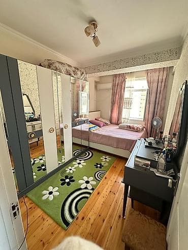 nerimanovda 250 azn kiraye evler: Abseron xestexanasi ile uzbe uz navastroyka binada 2 otaqli esyali — 4