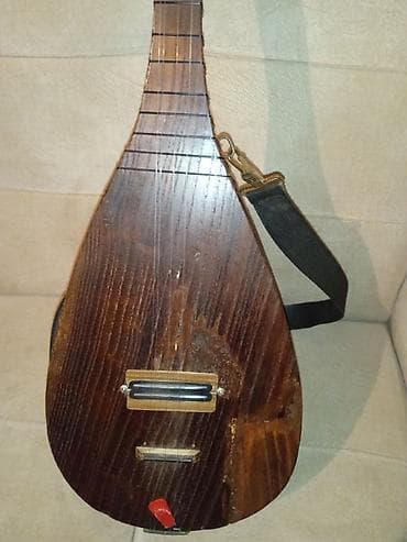 kreditle idman aletleri: Elektro saz – daxili preamp və EQ ilə - Korpus: taxta, armud formalı — 3