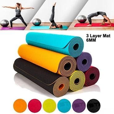 Yoqa matlarıYoga Mat • Açiqlama: Yoqa ve aerobika mesqleriüçün ideal