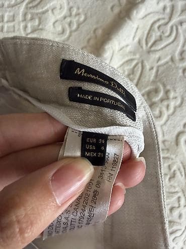 stringer alt geyimi: Massimo dutti 36 razmer s gedir ketan salvar yeni kimi deffektsiz — 3