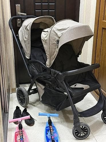 Əkizlər üçün araba, Kidilo, İşlənmiş, Yaş: 30 ay, Ünvandan götürmə — 2