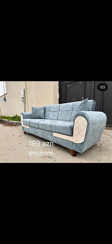 açılan divan: Çevrilə bilən divan – çoxfunksiyalı model - Oturacaqdan yataq — 8
