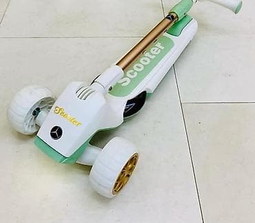 satilir qaz 66: Skuter dağılmayan işıqlı gelvi təkər rənglər mövcuddur qiymət 65azn — 5