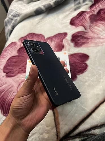 kontakt home redmi note 13: Redmi Note 12, 128 GB, rəng - Qara, Barmaq izi, Face ID — 5