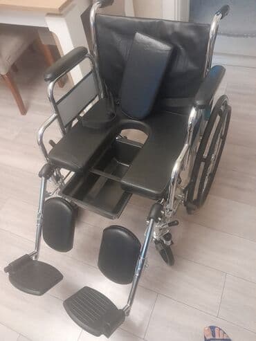 icare: Məhsul: Mexaniki əlil arabası (toilet qablı) Xüsusiyyətlər: - — 3