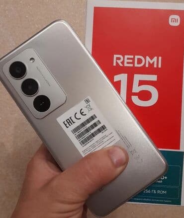 şabran telfon: Xiaomi 15, 128 GB, rəng - Boz, 
 Zəmanət, Sensor, Barmaq izi — 1