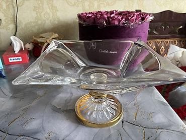 paxlava qabı: Tort və şiriniyyat qabı, Şüşə — 8