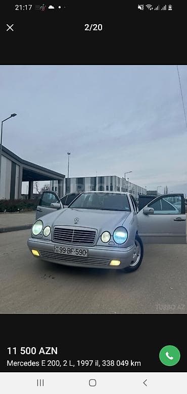 hyundai accent 1996 запчасти: Mercedes-Benz E 200: 2 л | 1997 г. Седан — 2
