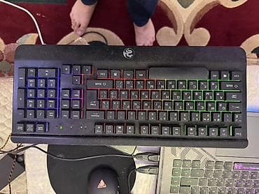 ucuz notebook kampanya: Tam ölçülü, simli oyun klaviaturası - Dil: Azərbaycan (kiril — 2