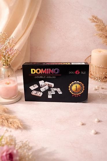 Спортивные игры: Domino – Double 6 masa oyunu Məhsul təsviri: - Klassik “Double Six” — 2