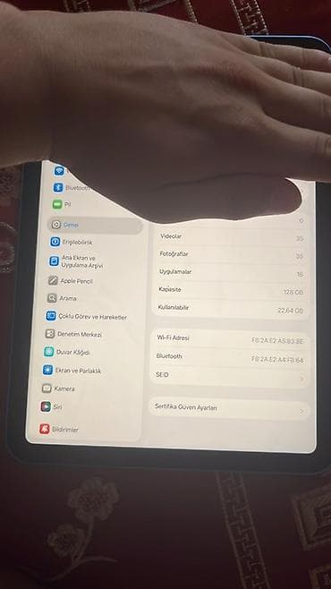 ipad air 1: Apple iPad (mavi rəng) - Yaddaş: 128 GB - Bağlantı: Wi‑Fi - Ekran — 1