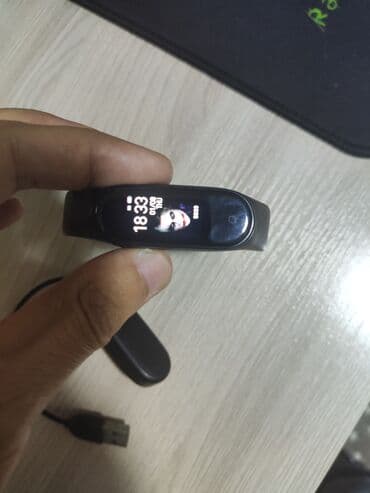 Bijuteriya: İşlənmiş, Smart qolbaq, Smart, Bluetooth, rəng - Qara — 1