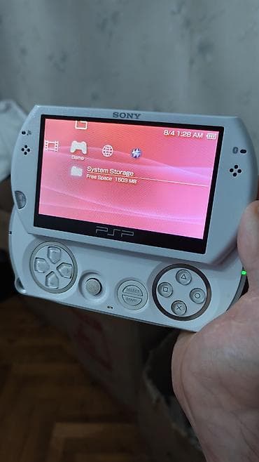 portable hdd: Sony PSP go (White) – portativ oyun konsolu ter temizdi oz şexsi — 8