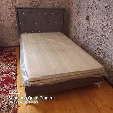 Mebel dəsti – çarpayı və döşək - Ölçü: təxmini iki nəfərlik (standart