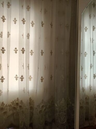 свечи из вощины свойства: Zərif tül pərdə dəsti - Rəng: krem/şampan tonlarında - Material — 1