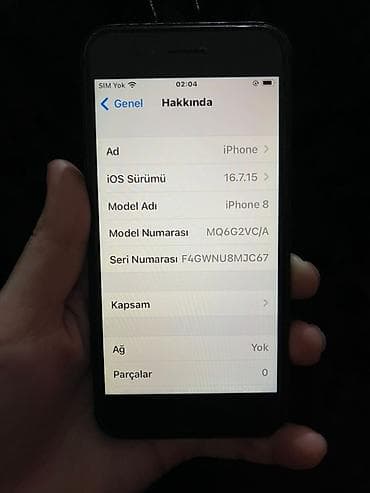 iphone 8 plus irsad: IPhone 8, 64 GB, Qara — 6