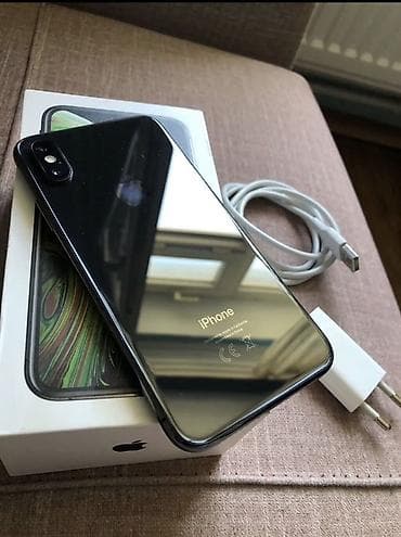 IPhone Xs, 256 GB, Qara, Face ID